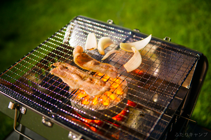 ロゴス「グリルアタッシュ」まるでアタッシュケースのようなBBQグリル