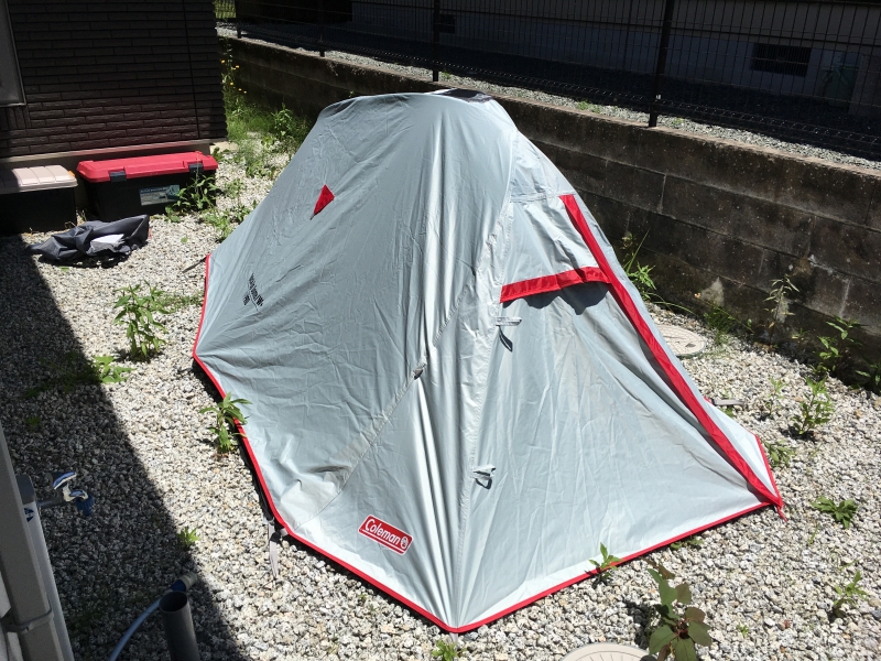 梅雨・夏に最強のテントは、クイックアップドームWだと思う