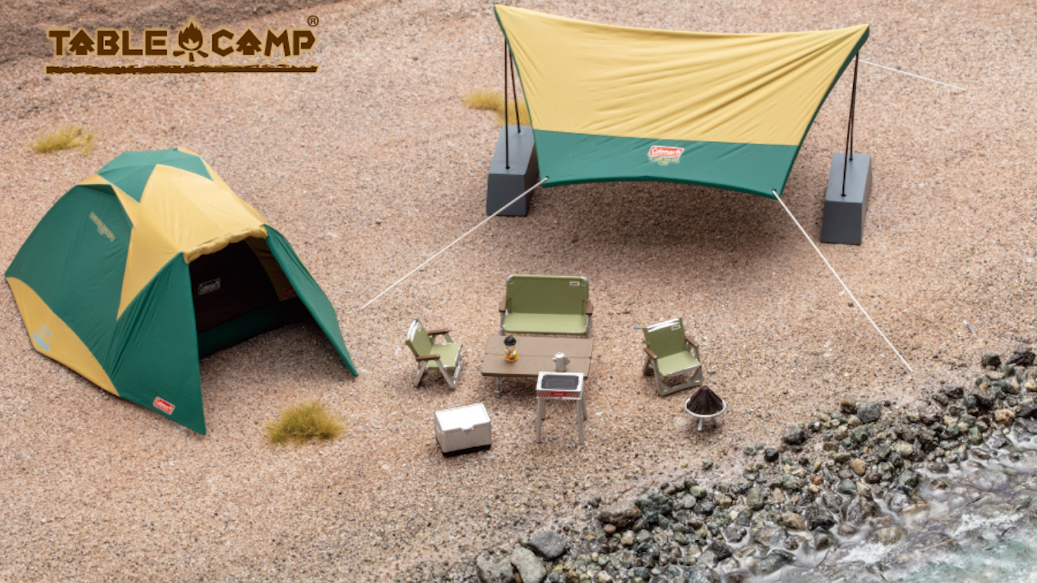 これは思わず買っちゃうぞ。コールマンのミニチュアキャンプセット予約