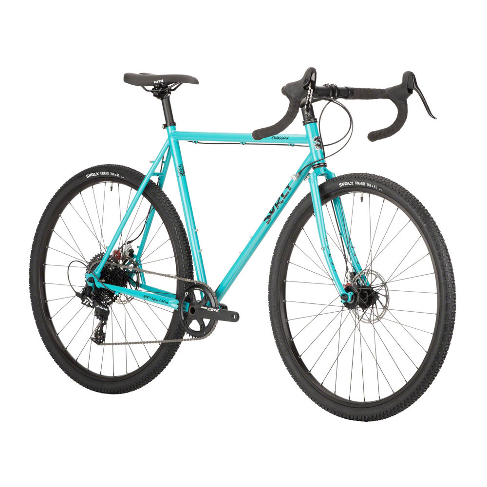 Surly Straggler 700c (Black & Chlorine Dream) - CampfireCycling.com