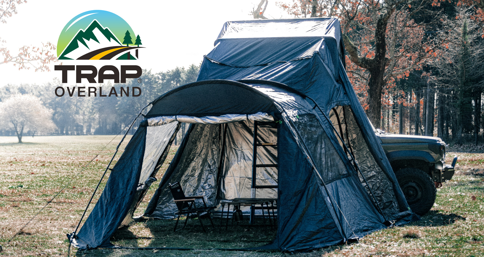 TRAP OVERLAND JAPAN-日本に最適なルーフテント