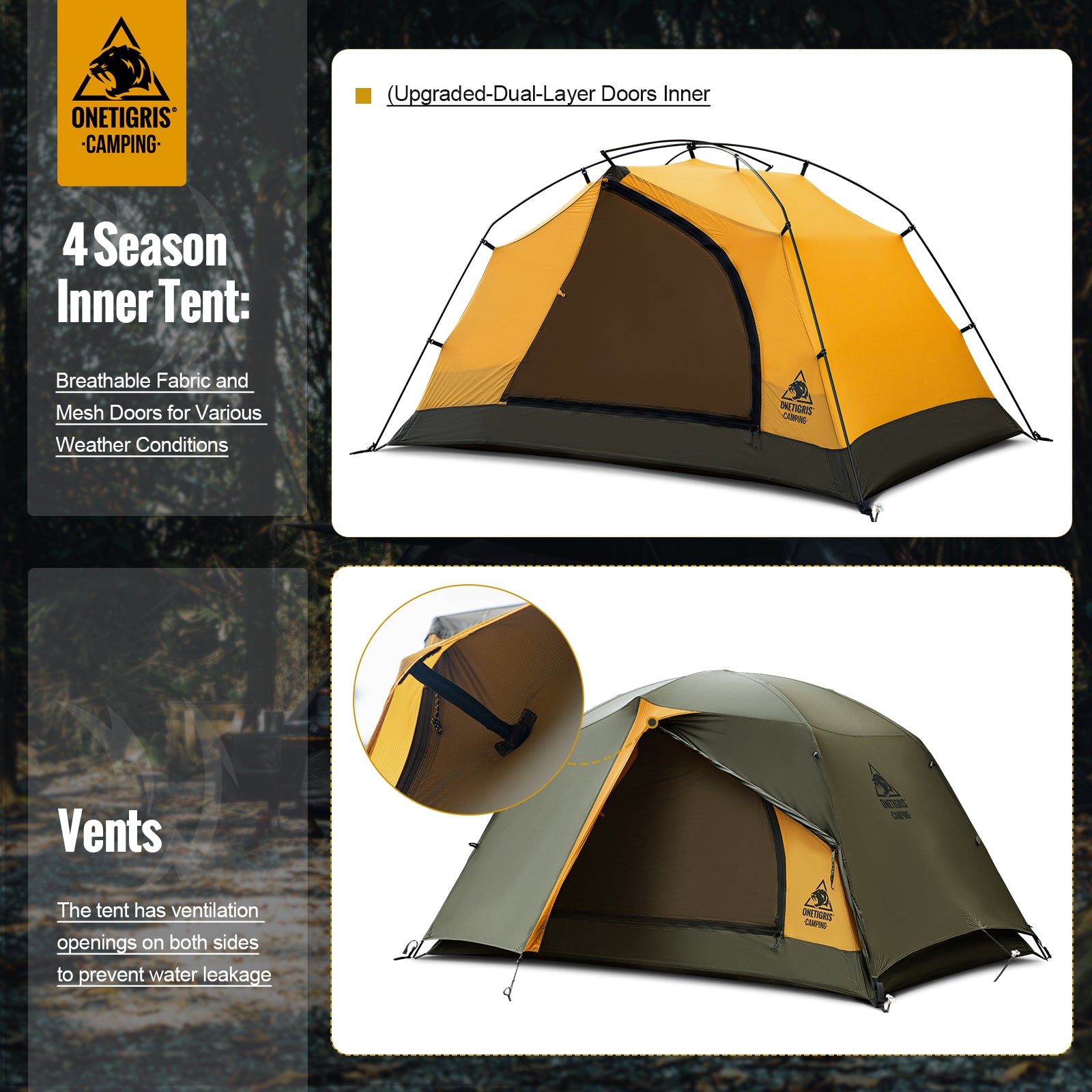 STELLA Camping Tent | OneTigris Camping