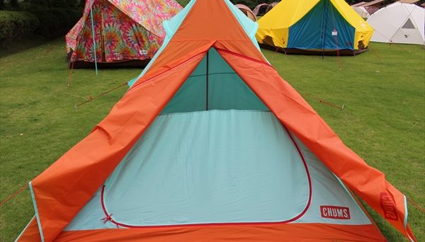 360VR】チャムス ブービーティピー｜フェスに最適なワンポールテント