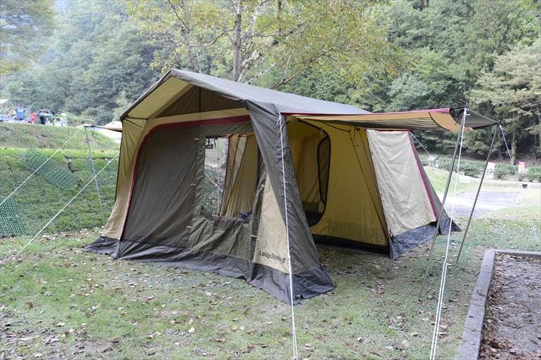 360度キャンプスタイル】ogawa｜ロッジシェルターⅡ使用のキャンプスタイル