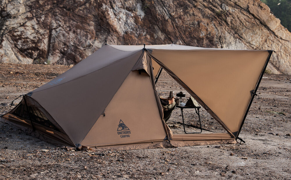 OneTigrisから「PLATOON シェルターテント」登場 | キャンプレビュー
