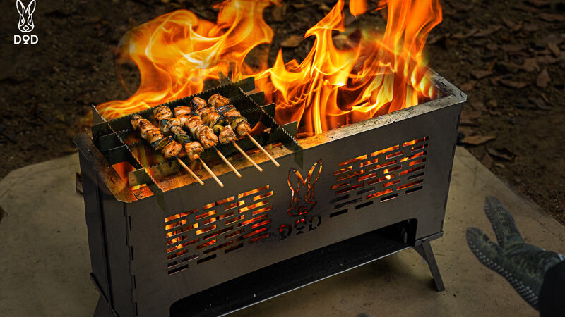 DODから二次燃焼焚き火台「すけもえファイヤー2」登場 | キャンプレビュー