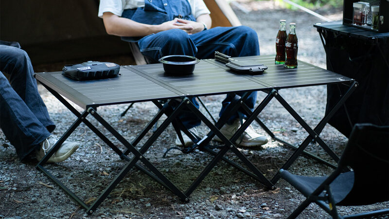 DODからラックに変形する「タナカテーブルM/L」登場 | キャンプレビュー