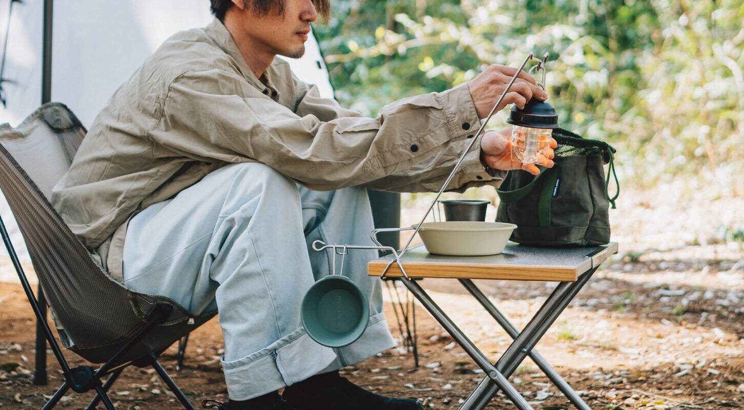 ユニフレーム2025年新商品「焚き火テーブル クイックフック