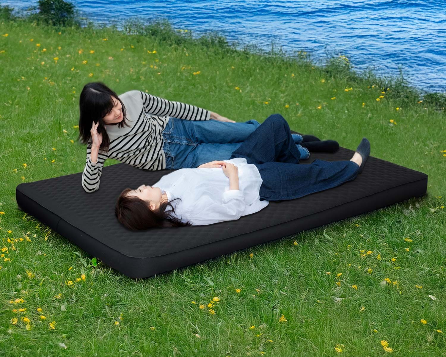 フィールドアから「USB充電式電動ポンプ内蔵インフレータブルキャンプ