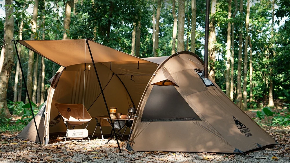 OneTigrisからトンネル型テント「RAVEN NEST トンネルテント」登場