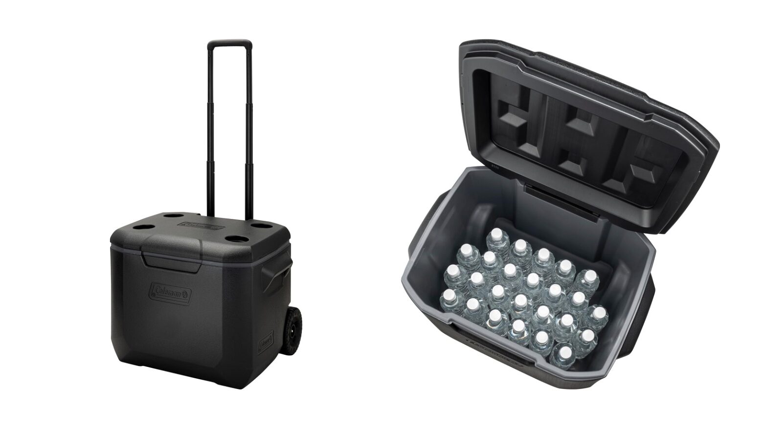 コールマン2026年新商品「ホイールクーラー/60QT（ジェットブラック