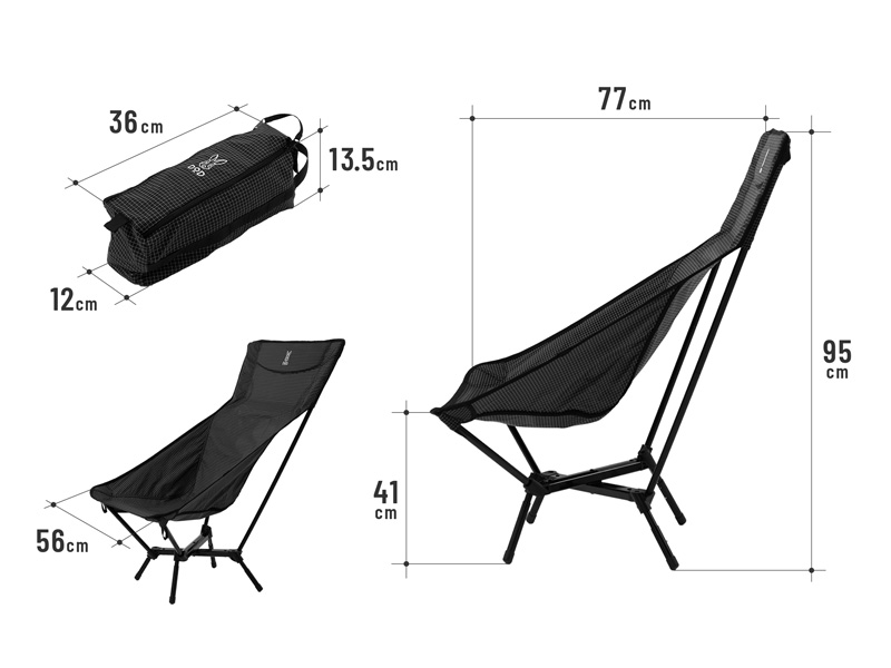 DODからハイバックチェア「スワルスエックスハイ2」登場 | キャンプ