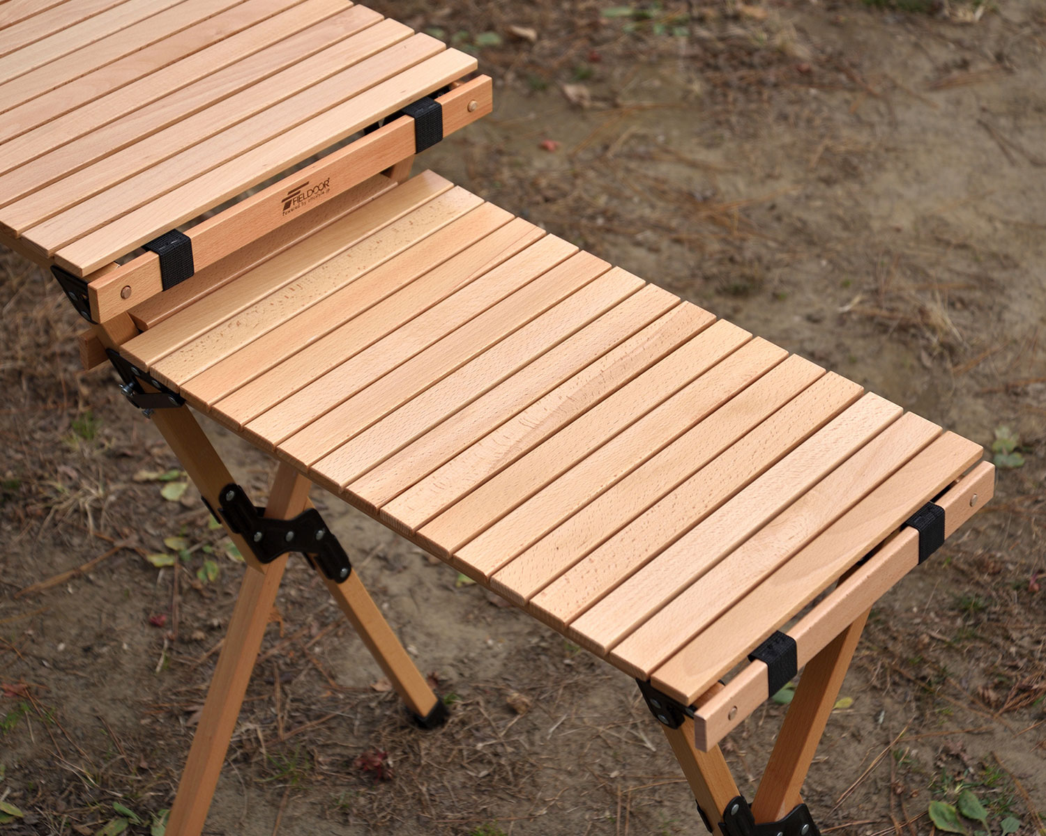 フィールドアから広々キッチンが作れる！ウッドロールキッチンテーブル