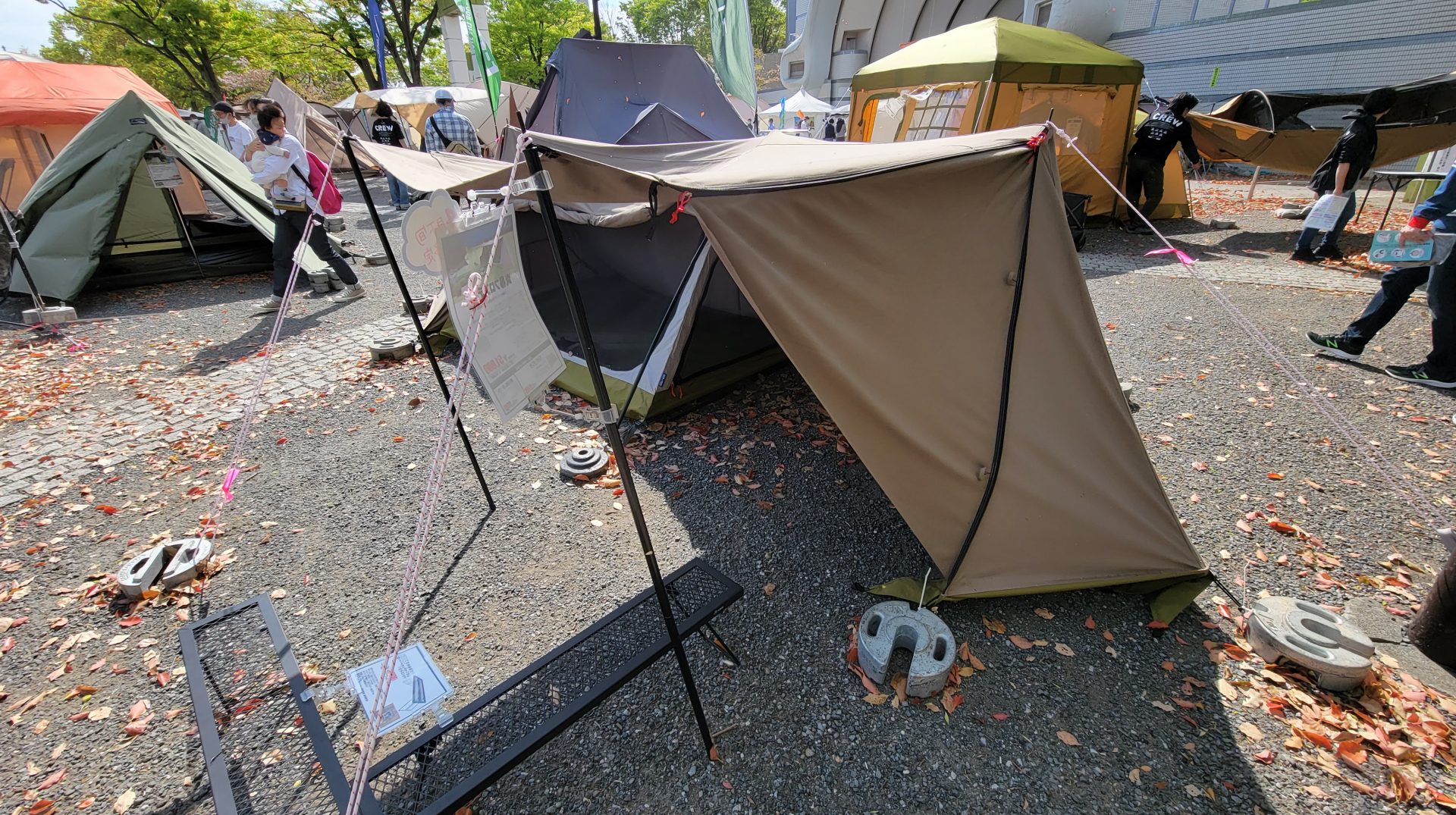 展示品レビュー】テンマクデザインの炎幕フロンティア | キャンプレビュー