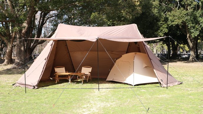 1/20発売】ハイランダーから大型ポールレステント A型フレーム