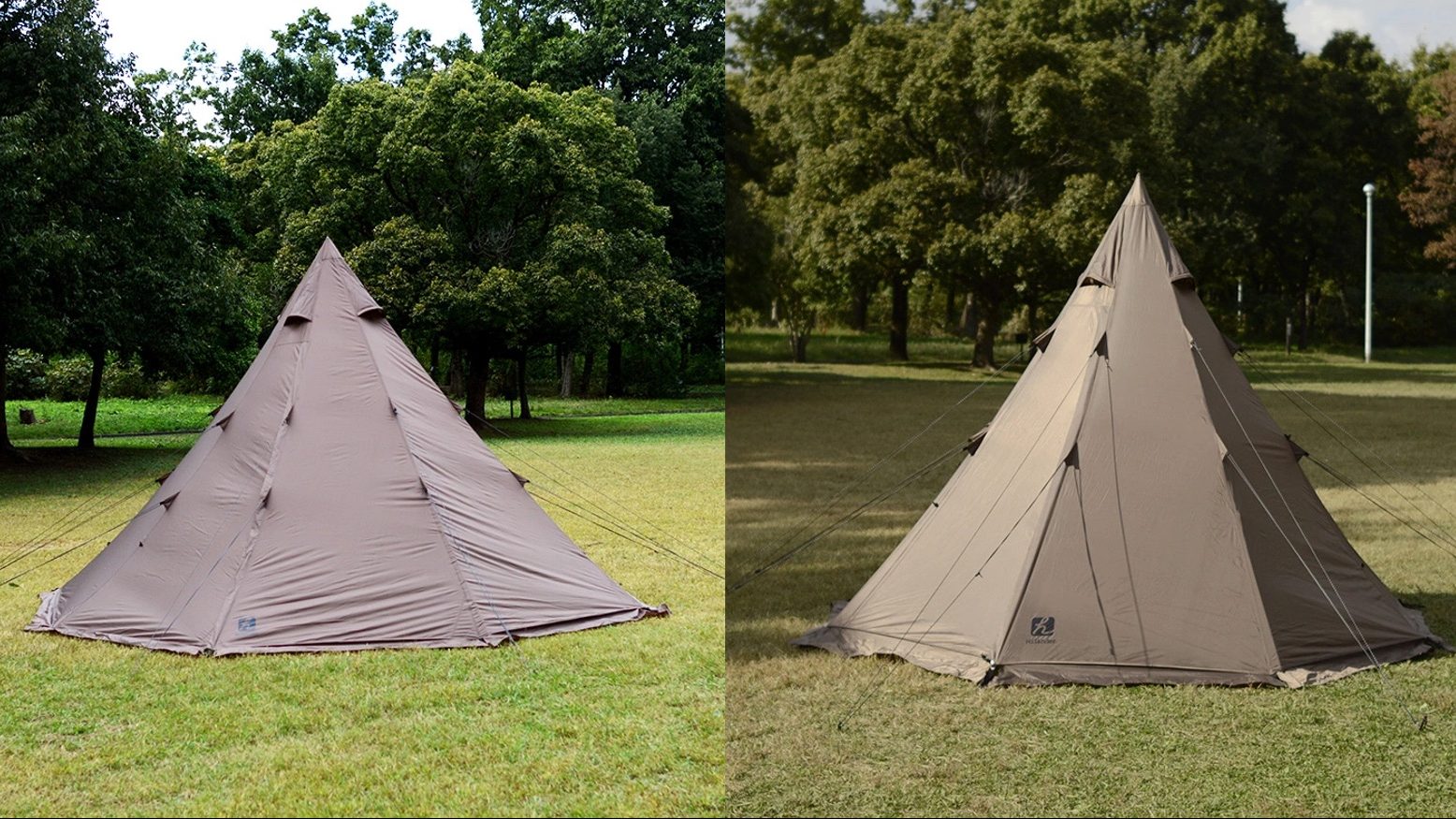 ハイランダーからポリエステル素材のA型フレームテント「A型フレーム