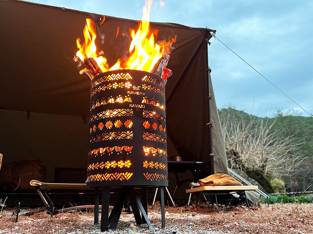 FUTURE FOXのソロ用焚き火台「ナバホソロ」1月下旬発売 | キャンプレビュー