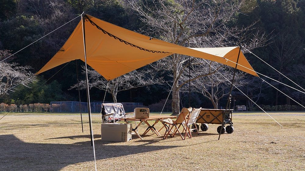 WAQからポリコットン素材の「ヘキサタープTC M/L」登場 | キャンプレビュー