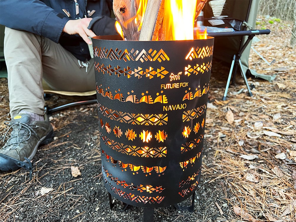 FUTURE FOXのソロ用焚き火台「ナバホソロ」1月下旬発売 | キャンプレビュー