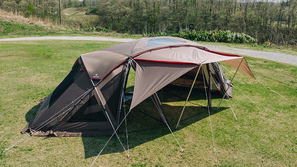 4/29〜】スノーピークから大型2ルームシェルター「ゼッカ」登場