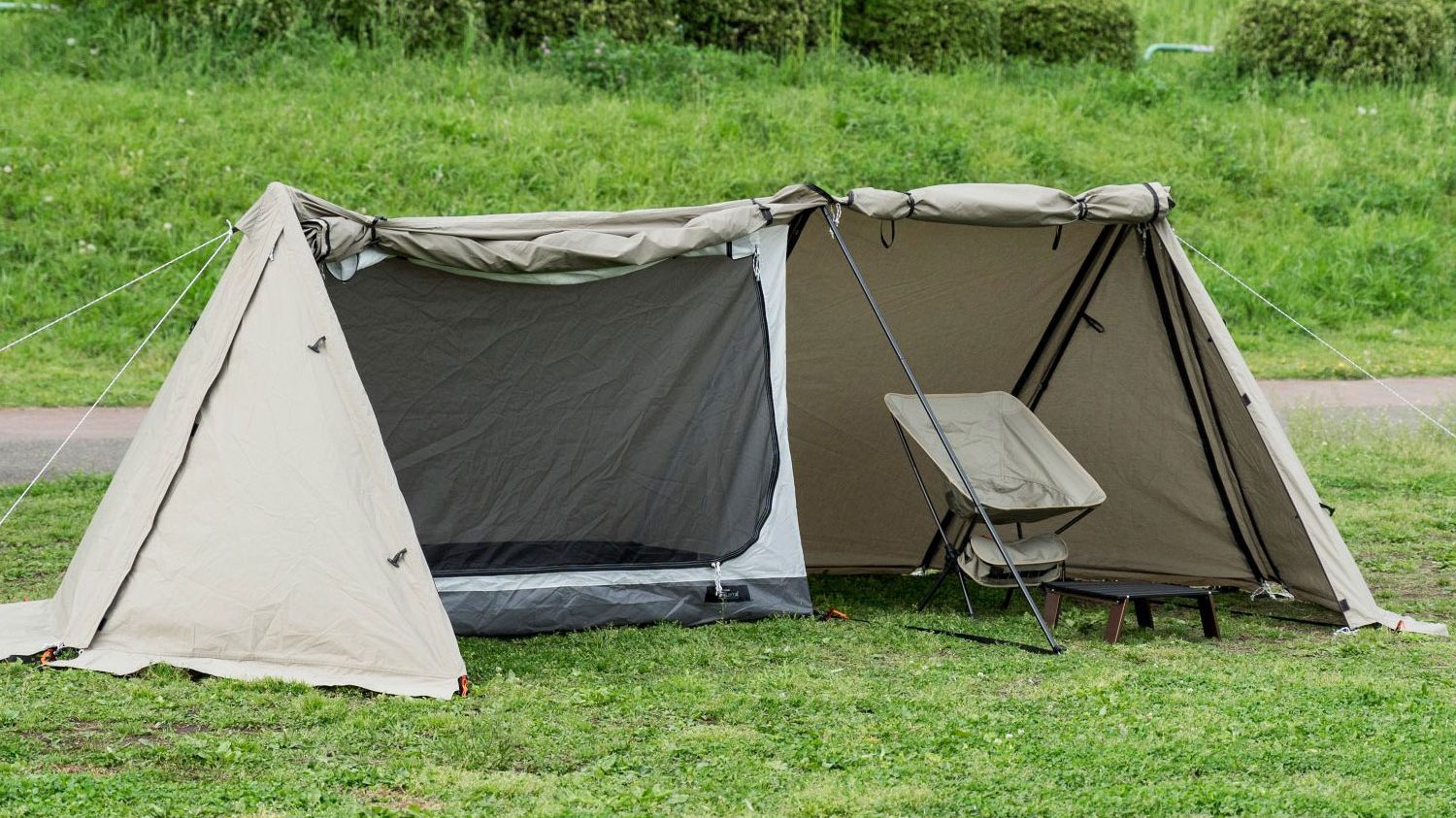 フィールドアからワイドタイプのパップテント「パップテント TC 450