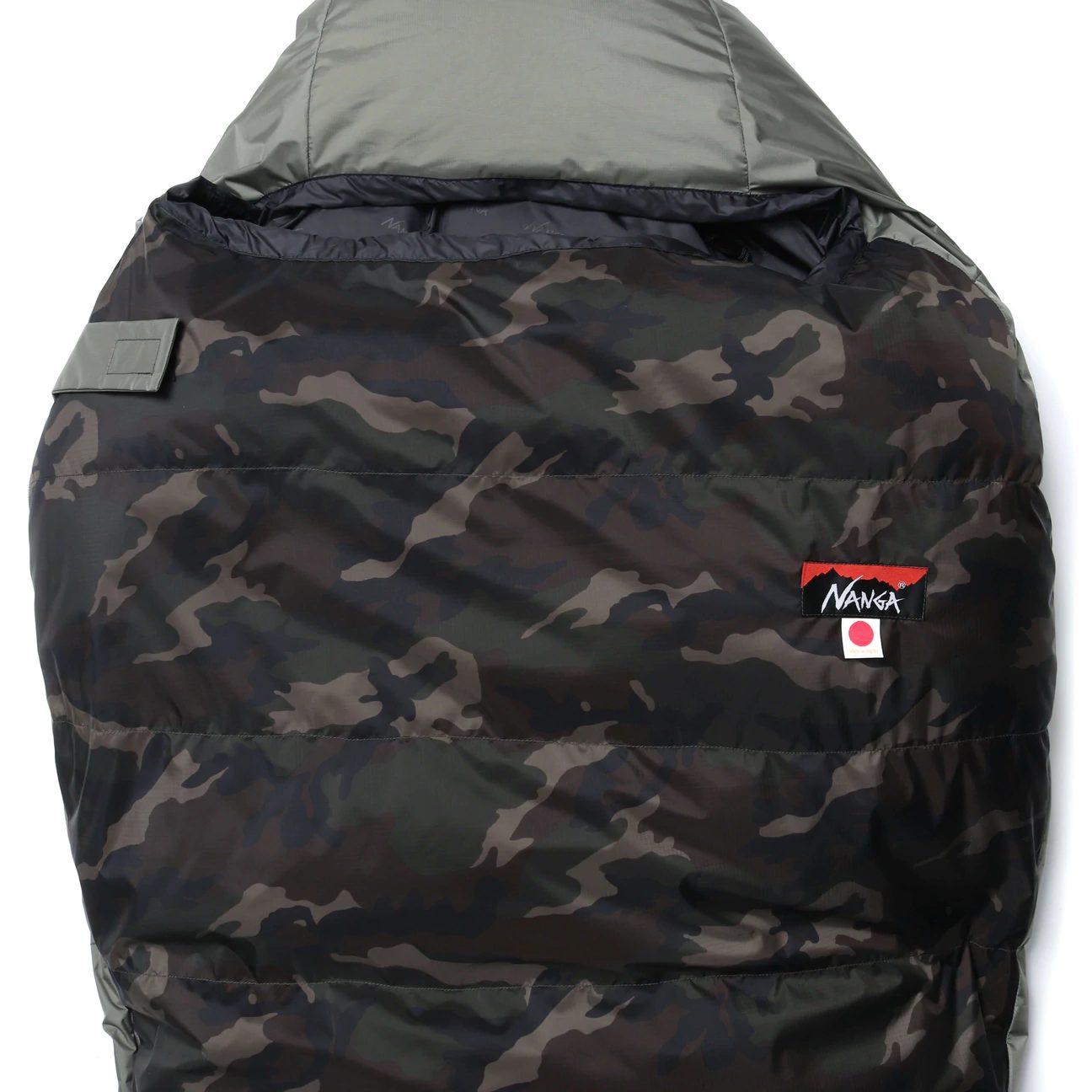 m*様 寝袋 シュラフ [山渓×NANGA]オーロラ600DX CAMOレギュラ NANGA