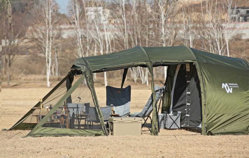 ミニマルワークスからトンネル型テント「アルベルゲ」登場 | キャンプ