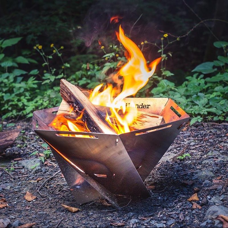 ハイランダーからコンパクトな六角焚き火台「六花（りっか）」登場