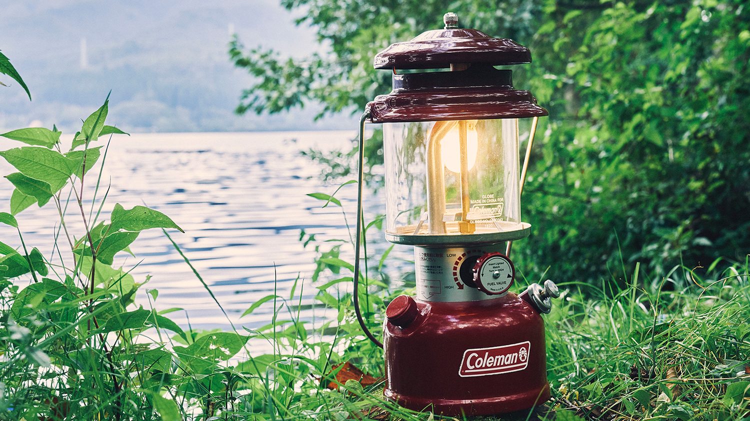販売個数制限】コールマンの「286Aワンマントルランタン」がレッド