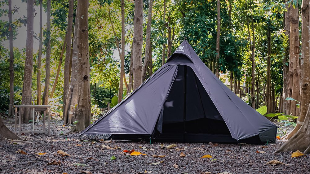 OneTigrisから軽量ティピーテント「TETRAピラミッドテント」登場