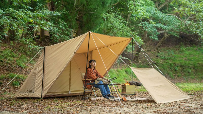 DODから4Way仕様のパップテント「パップフーテント3」登場 | キャンプ