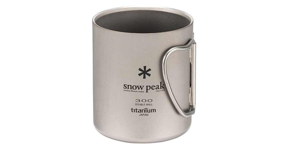 12/24〜】スノーピークの2023年新商品「チタンダブルマグ 300」登場