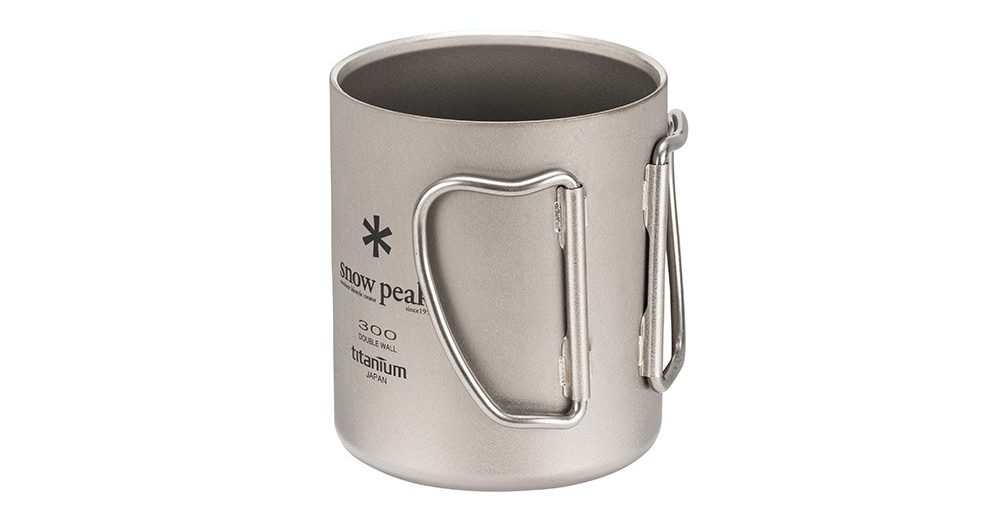 12/24〜】スノーピークの2023年新商品「チタンダブルマグ 300」登場