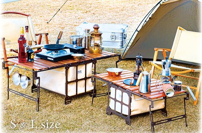 ネイチャートーンズから軽量化した「サイドアップボックス&テーブル