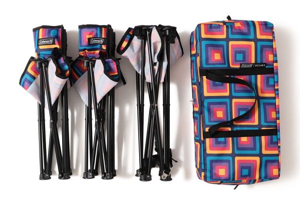 コールマン×ビームス別注「ファンチェア ダブル」「コンパクト チェア