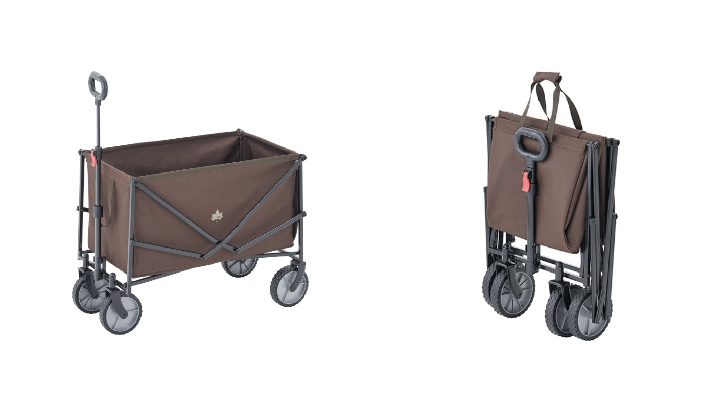 ロゴスから120Lの大容量キャリーカート「LOGOS お荷物満載キャリー