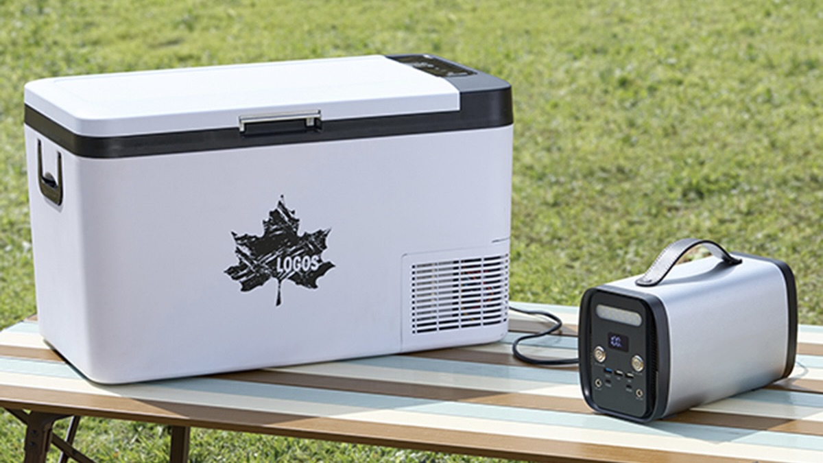 ロゴスから幅広い給電が可能な冷蔵庫「LOGOS 氷点下電気冷蔵ボックス