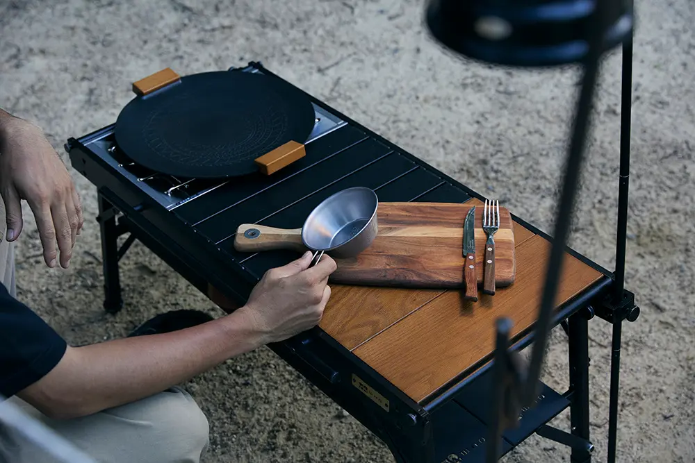 WAQからマルチローテーブル「WAQ MULTI LOWTABLE-S」登場 | キャンプ