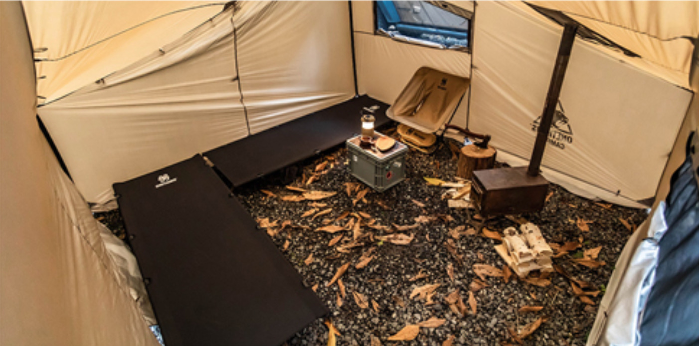 OneTigrisから煙突穴付きの「CozShack ホットテント」登場 | キャンプ