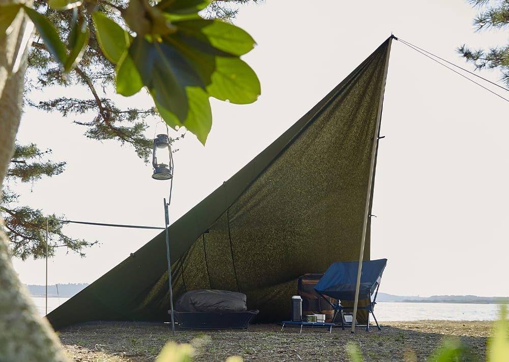 ワークマン2023年春夏新商品「TCサバイバルタープ」 | キャンプレビュー