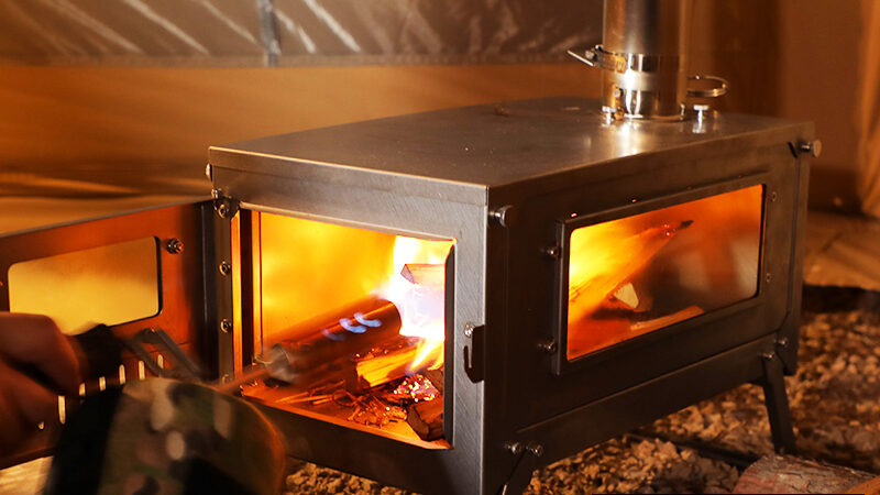 Soomloomからチタン製二次燃焼薪ストーブ 「FIERY」登場 | キャンプ