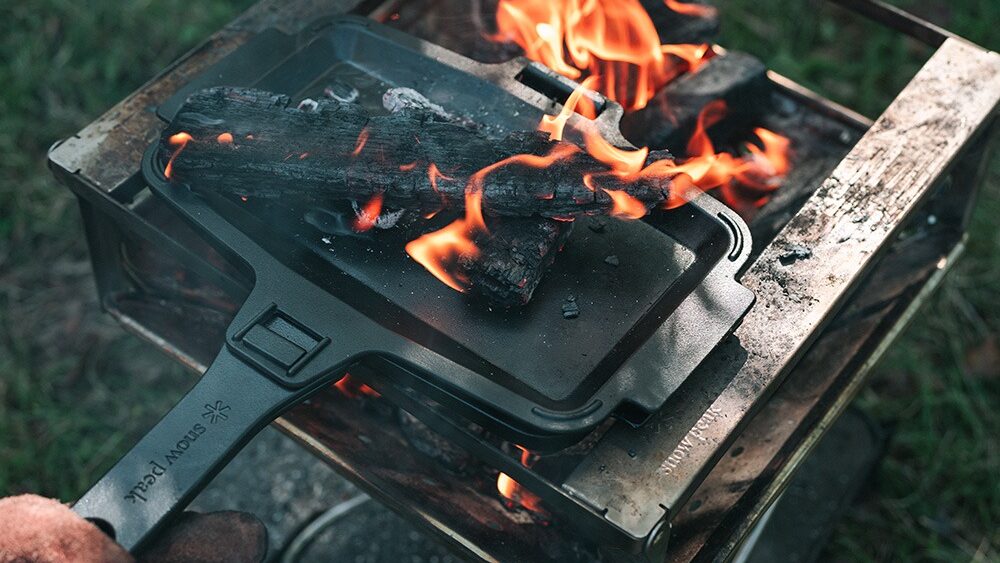 スノーピークの2023年新商品「TAKIBIサンド スキレット」登場