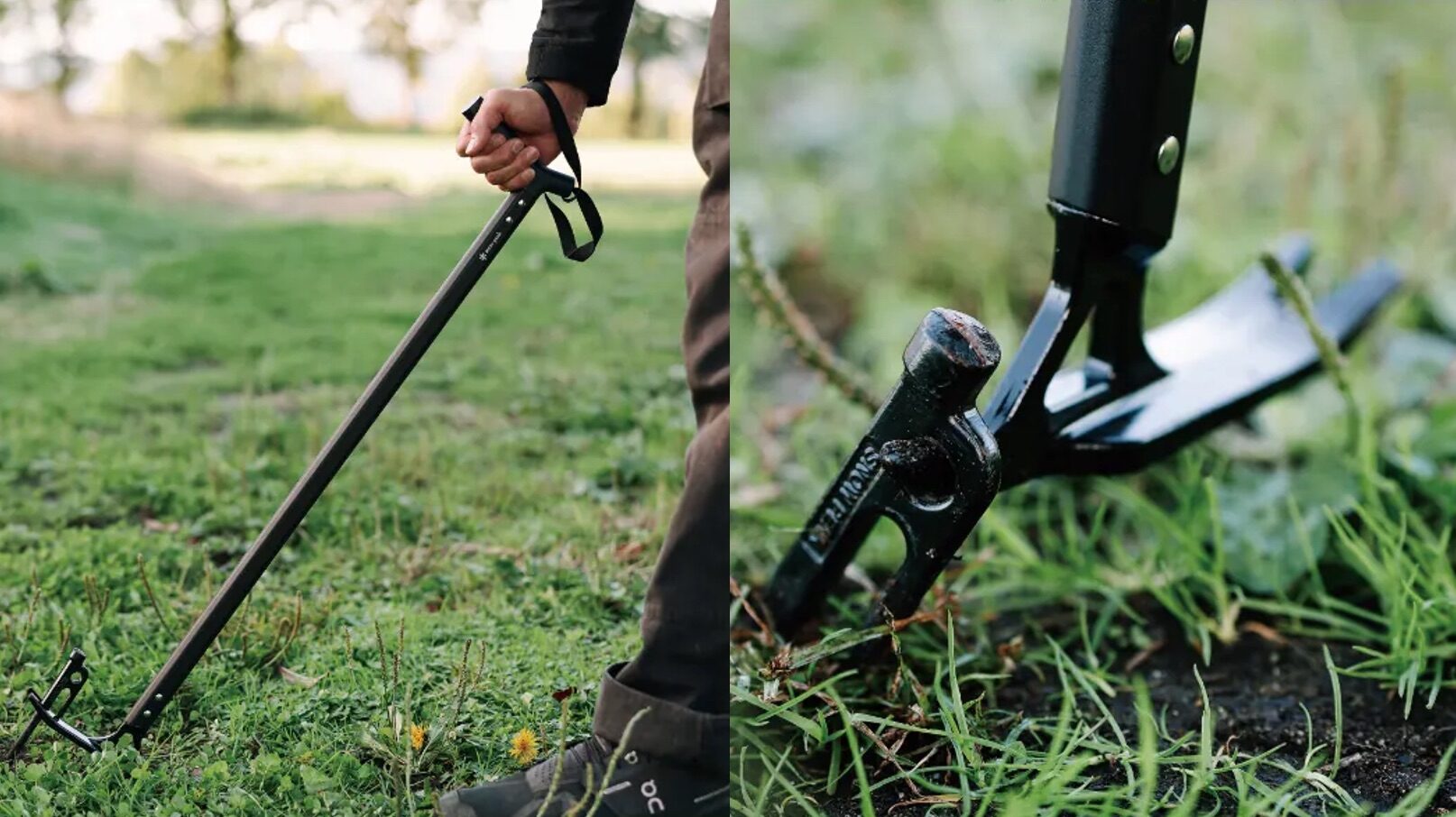 新作☆限定】スノーピーク ペグ抜きロッド&クロームソリッドステーク20