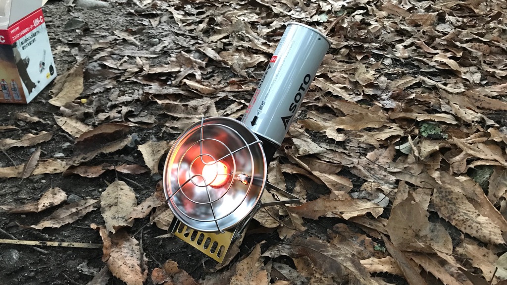 ユニフレーム】コンパクトパワーヒーター UH-Cをレビュー！サイズや