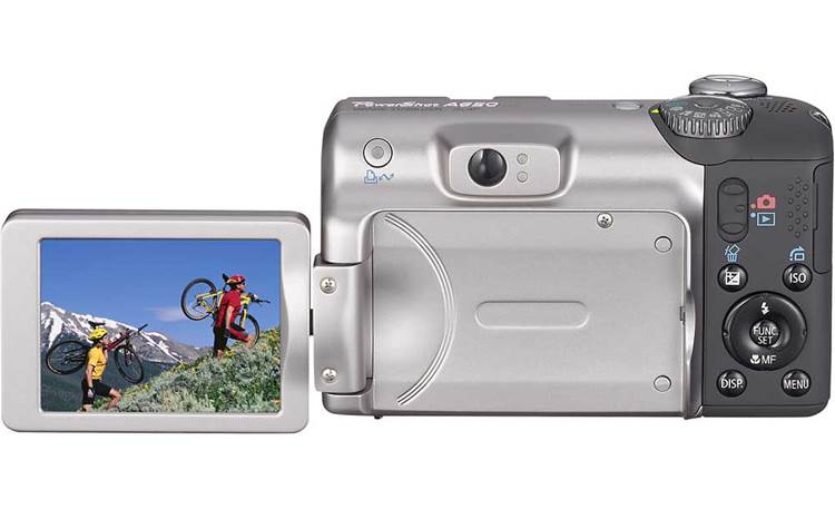 Canon PowerShot A650 IS 12.1-megapixel digital camera with optical