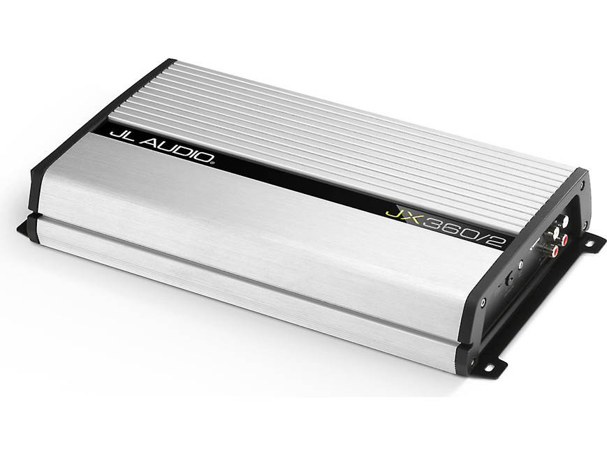 JL Audio JX360/2 2-channel car amplifier — 110 watts RMS x 2 at