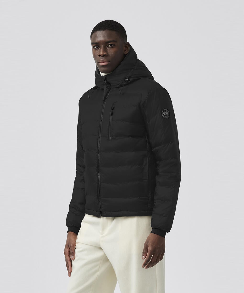 ロッジ フーディー ブラックレーベル(5078MB)｜カナダグース (CANADA