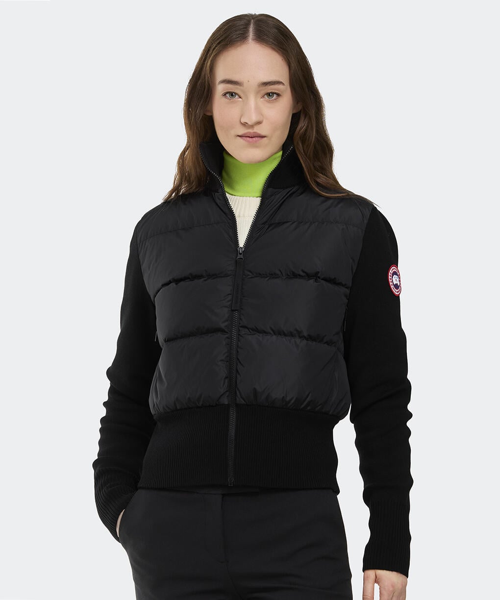 ハイブリッジ ワイド キルト ニット ジャケット(6506W)｜カナダグース