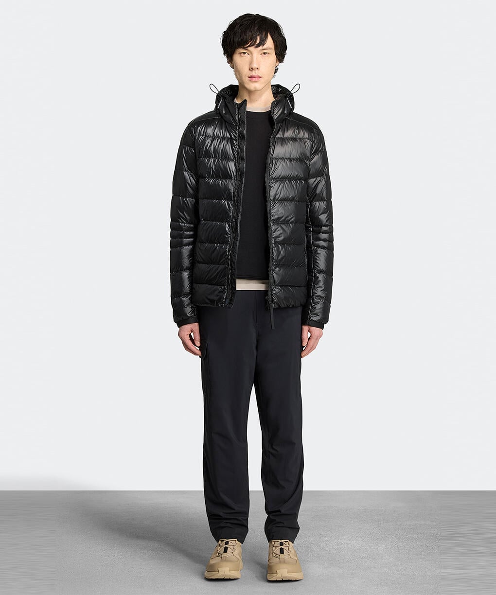 クロフトン フーディー ブラックレーベル(2227MB)｜カナダグース