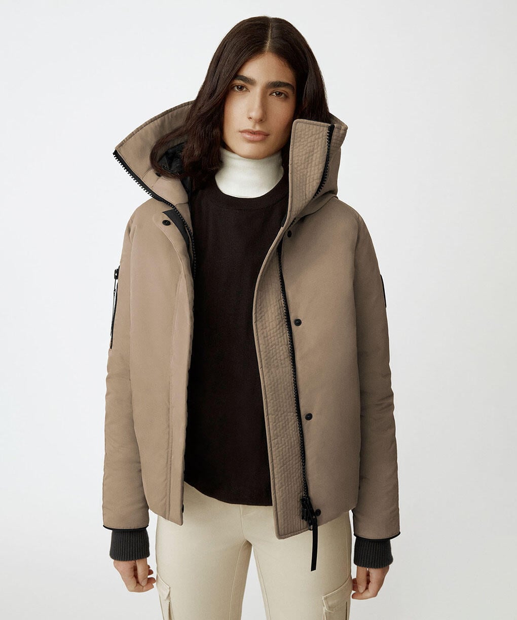 エバリー ボンバー パフォーマンスサテン(3853WB)｜カナダグース